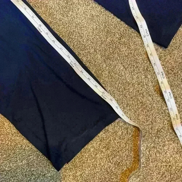 H by Halston women’s navy blue pull on wide leg pant. Size medium. - Picture 5 of 6